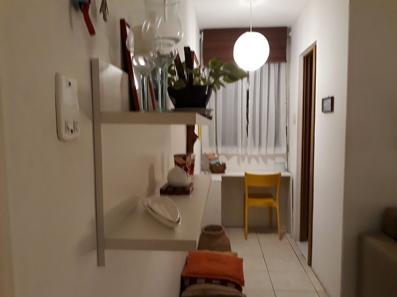 Quarto e sala em Copanema